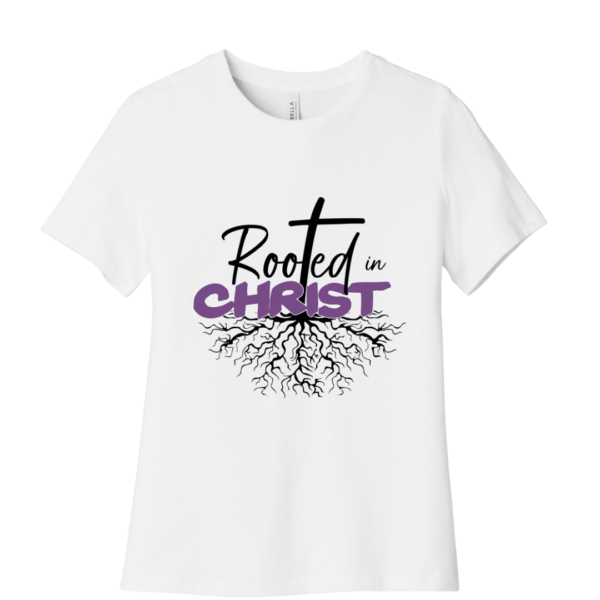 “Rooted In Christ" Unisex Tee - Image 2