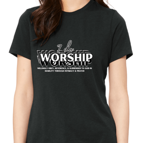 “I Do Worship" Unisex Tee - Image 2