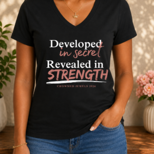 Developed in Secret Tee (Black)